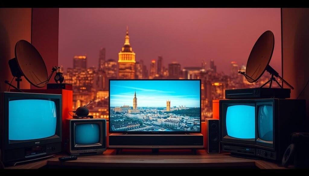 évolution de la télévision